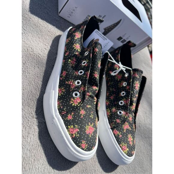 Serra Ladies Floral Print Canvas Sneakers Woman’s Size 8 NEW - Picture 7 of 11